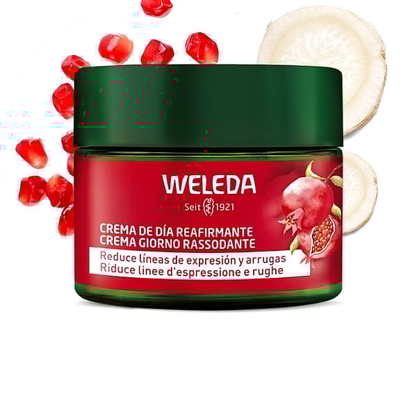 Crema de Día Reafirmante de Granada y Péptidos de Maca