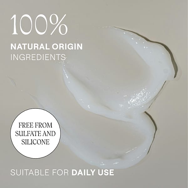 100% natural origin ingredients