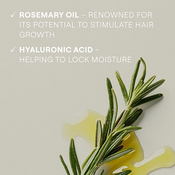 Hyaluronic acid - helping to lock moisture.