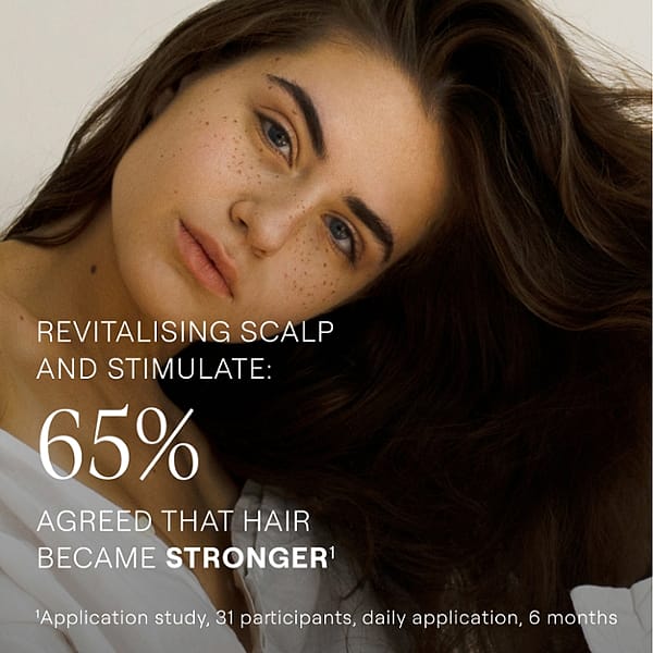 65% agreed that hair became stronger.