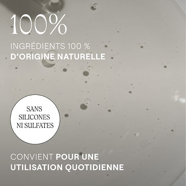 100% ingrédients d'origine naturelle. Convient pour une utilisation quotidienne.