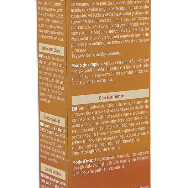 reverso caja aceite corporal nutritivo weleda