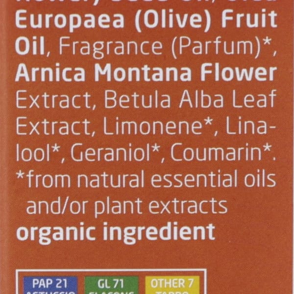 Aceite para Masaje con Árnica