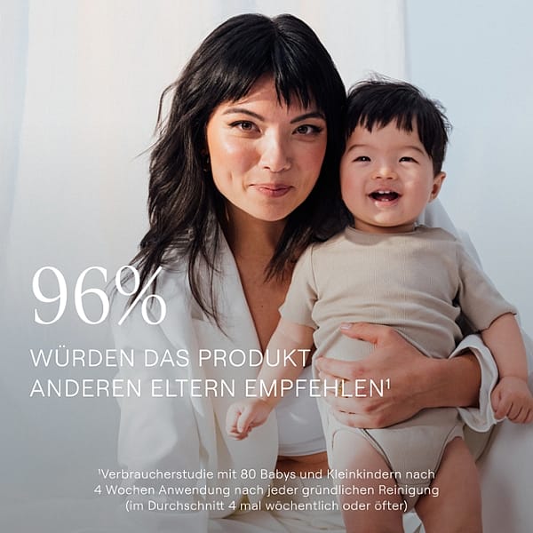 96% würden das Produkt anderen eltern empfehlen