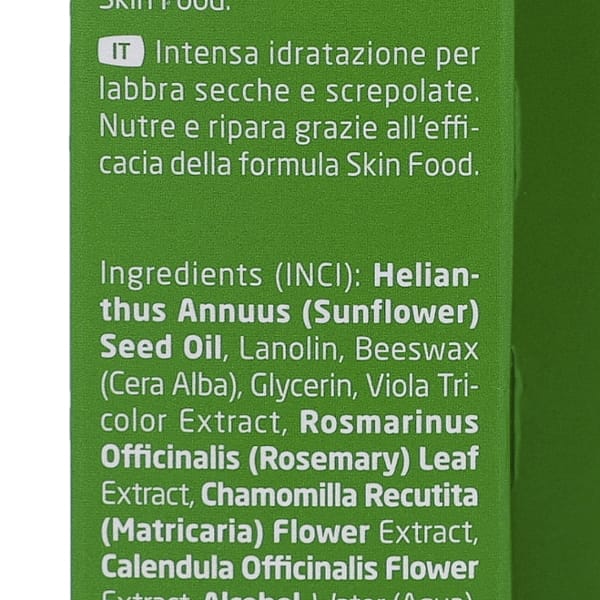 Skin Food Lip Balm, reparación intensiva para los labios