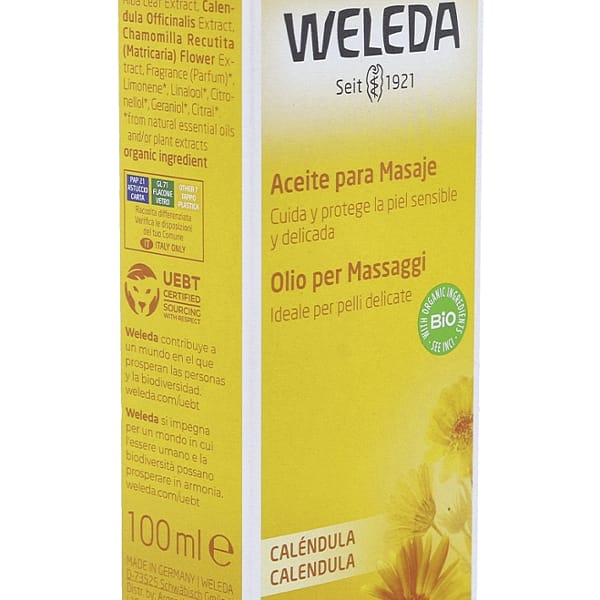 Aceite para Masaje con Caléndula