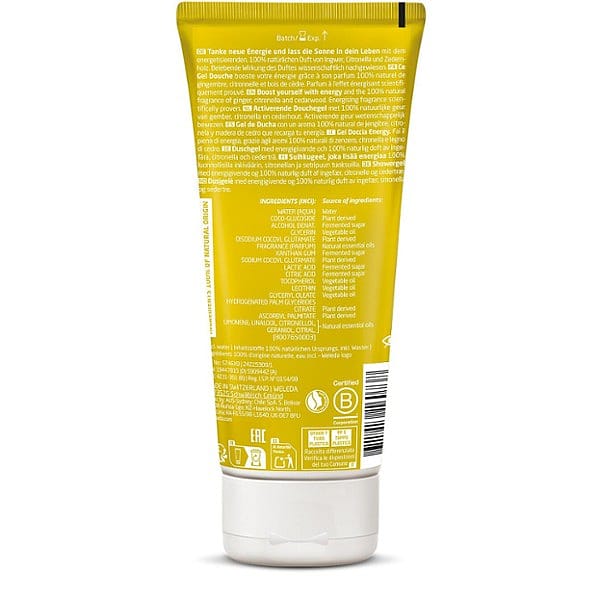 Energy Shower Gel Gingembre