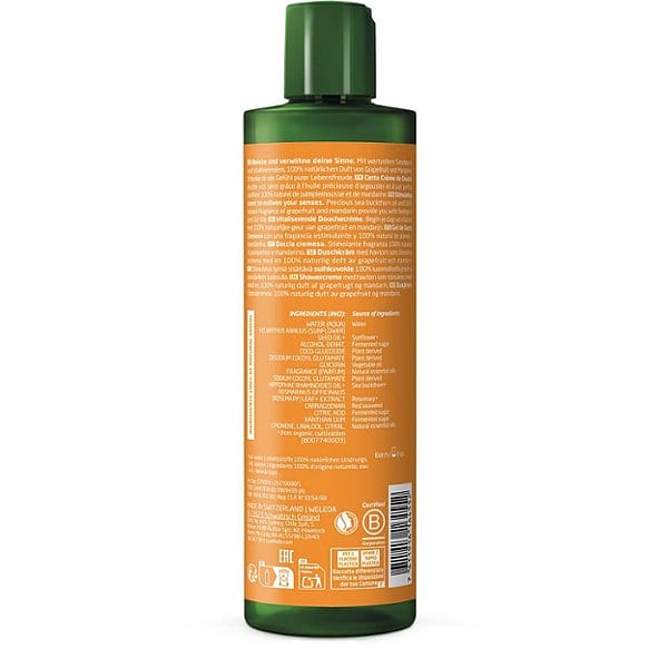 Vitality Shower Cream - Sea Buckthorn, 400ml