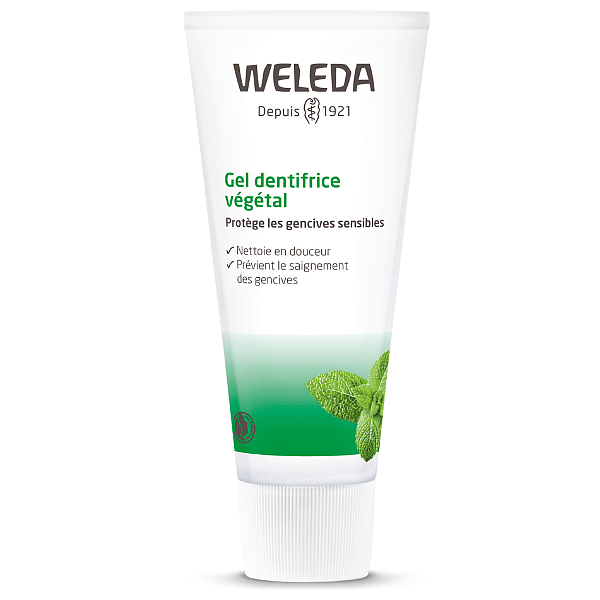 Gel dentifrice végétal