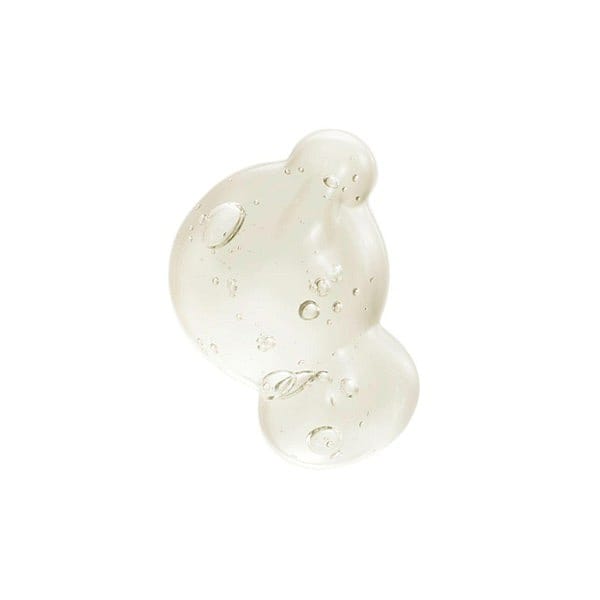 Men 2in1 Face Wash gel texture on a white background.
