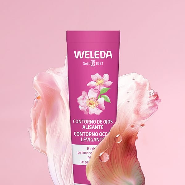 contorno de ojos rosa mosqueta weleda efecto antifatiga