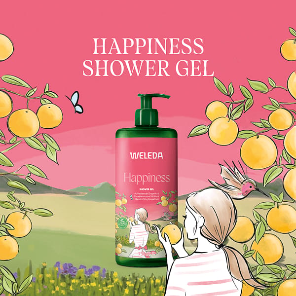 Happiness Shower Gel Grapefruit