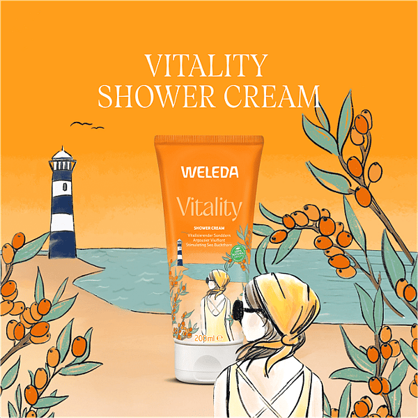 Vitality Body Wash - Sea Buckthorn