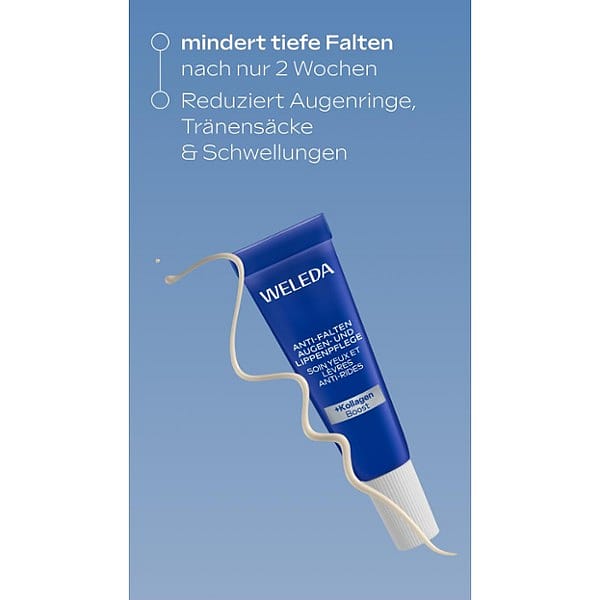 Anti-Falten Augen- und Lippenpflege Blauer Enzian & Edelweiß