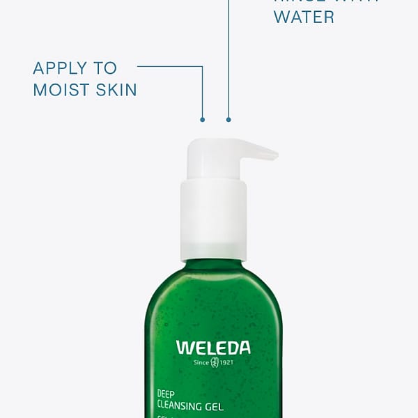Deep Cleansing Gel application.