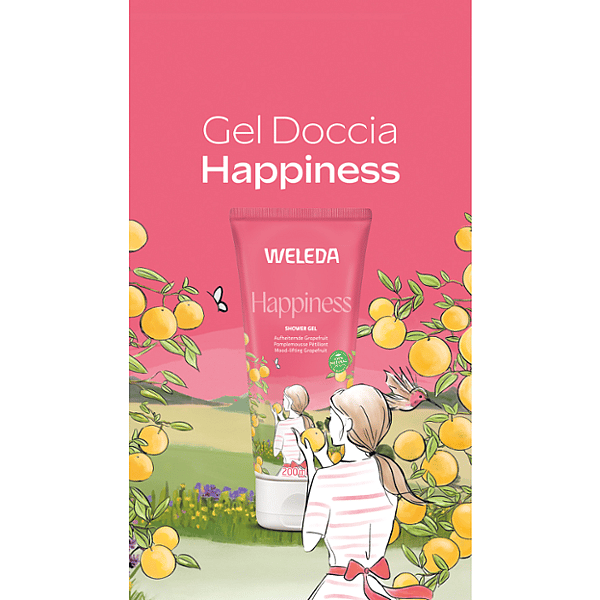 Gel Doccia Happiness Pompelmo