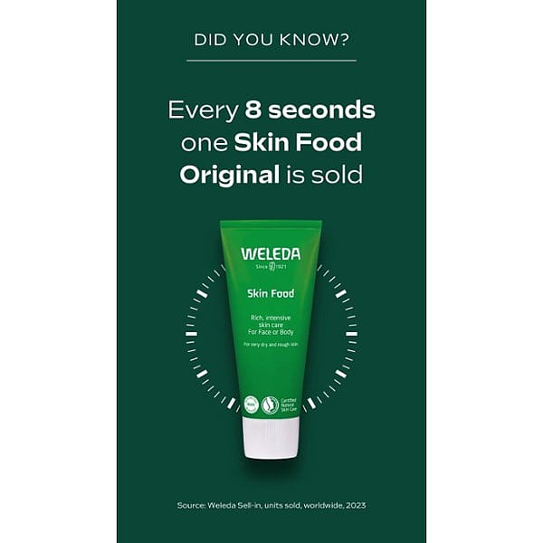 One Skin Food Original sells every 8 seconds.