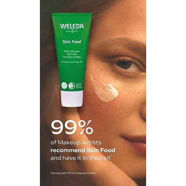 99% of makeup artists recommend Skin Food and have it in their kit.