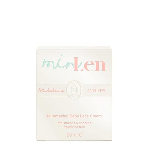 minLen Puremazing Baby Face Cream by Madeleine x Weleda