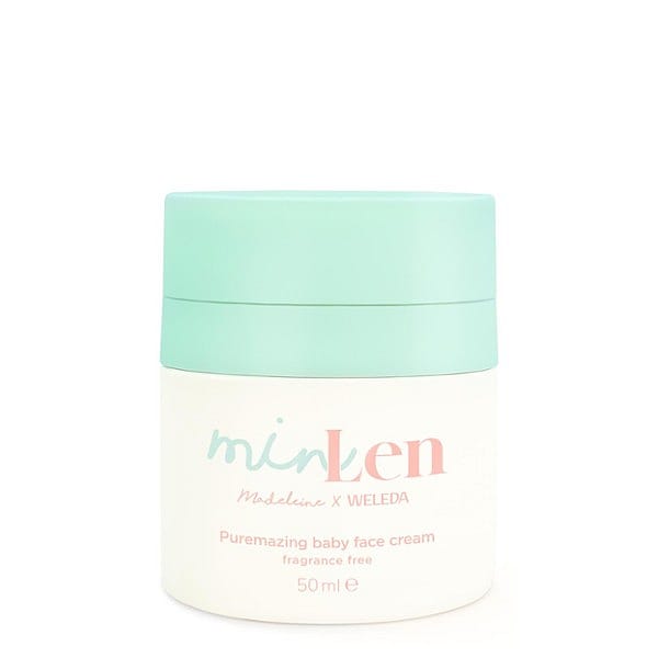 minLen Puremazing Baby Face Cream by Madeleine x Weleda