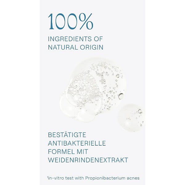 100% natural ingredients purifying gel cleanser