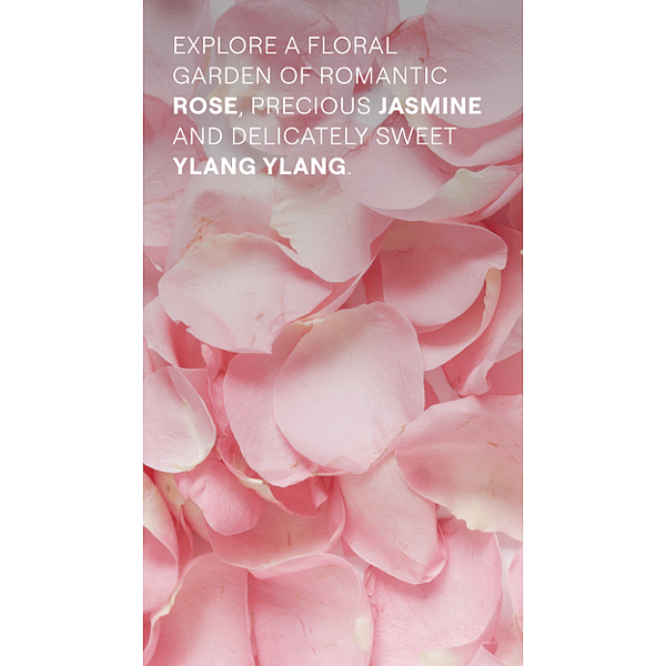Ylang Ylang blossoms with text.