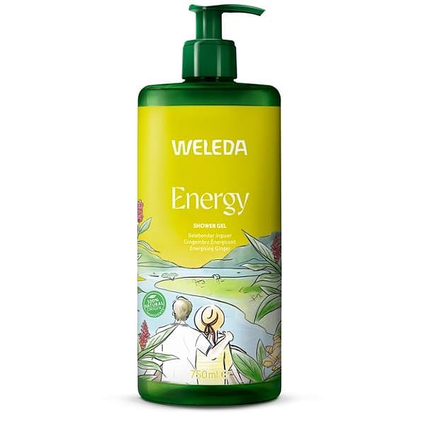 Energy Shower Gel - Ginger, 750ml