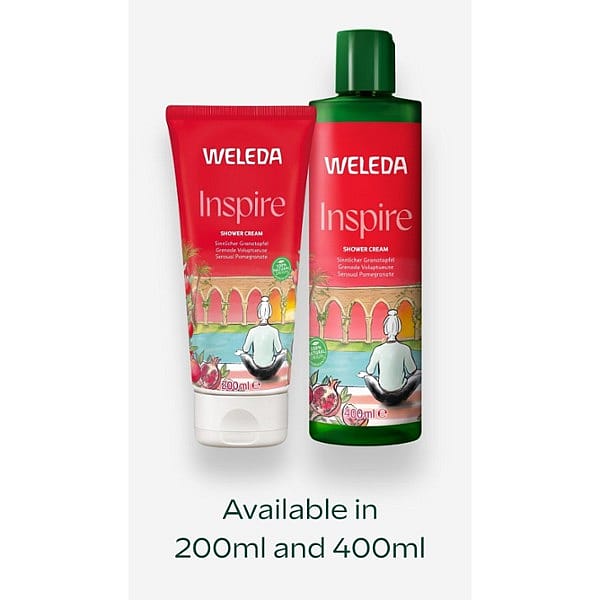 Inspire Body Wash Shower Cream available in 200ml and 400ml