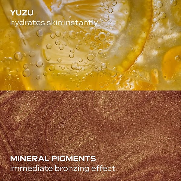 Yuzu hydrates skin instantly