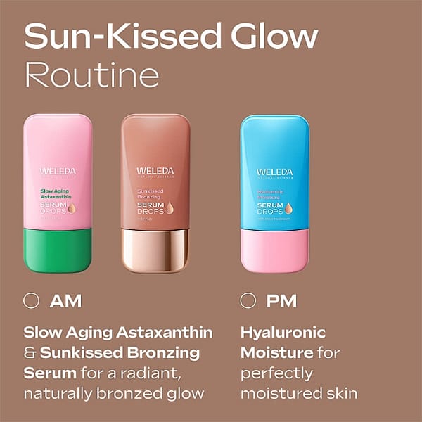 Sun-kissed glow Routine