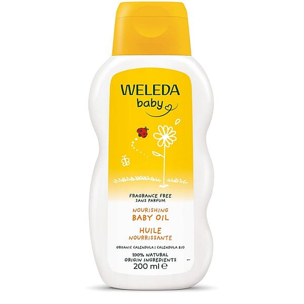 Baby Calendula Fragrance Free Nourishing Baby Oil
