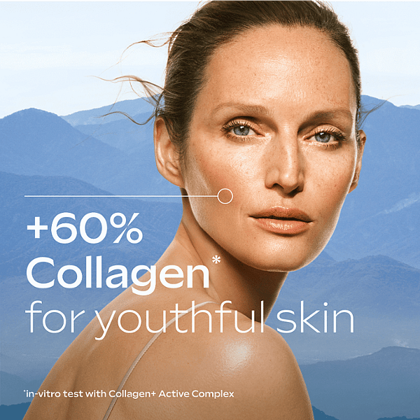 +60% collagen for youthful skin