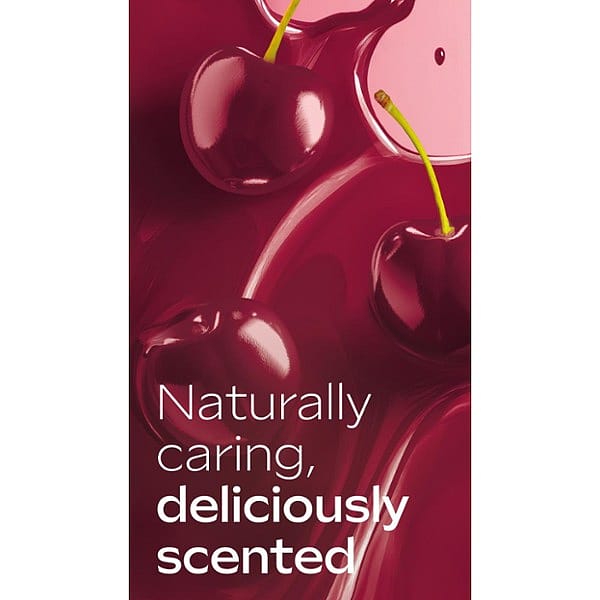 very cherry shower cream with cherries