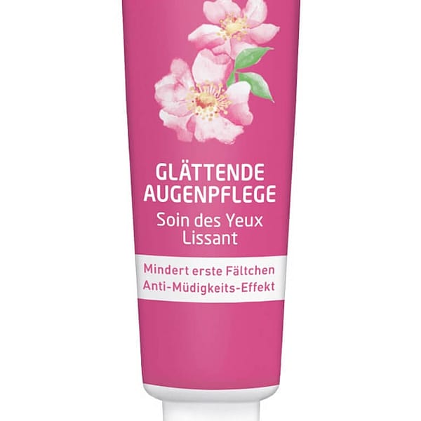 Glättende Augenpflege Wildrose & Weisser Tee