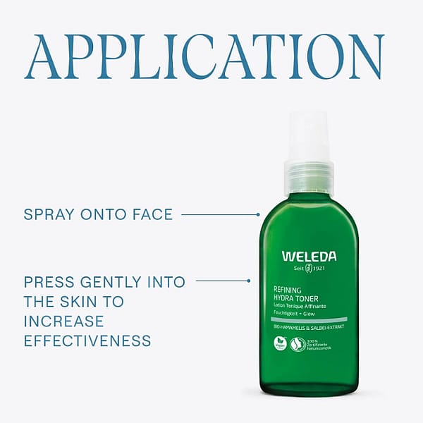 refining hydra toner application