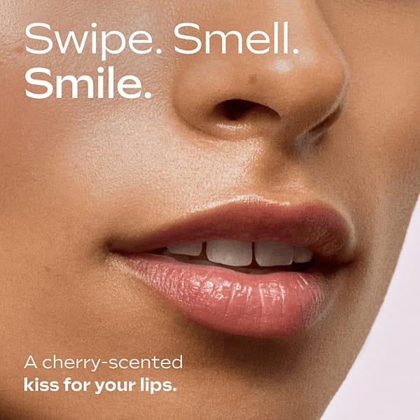 very cherry lipbalm application