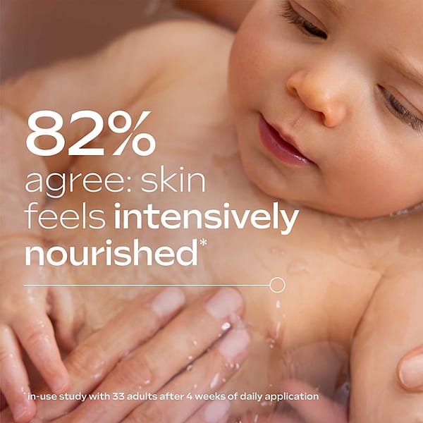 Skin feels intensively nourished