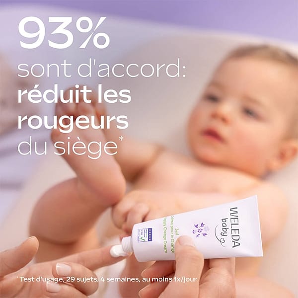 Derma 3 en 1 Crème Change Mauve Blanche