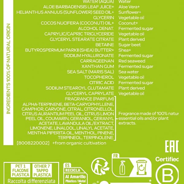 Leche Corporal de Citrus 250ml