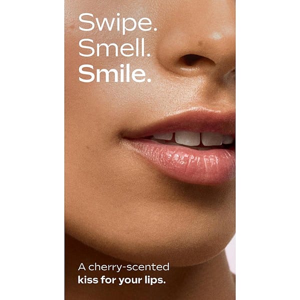 very cherry lip balm lips