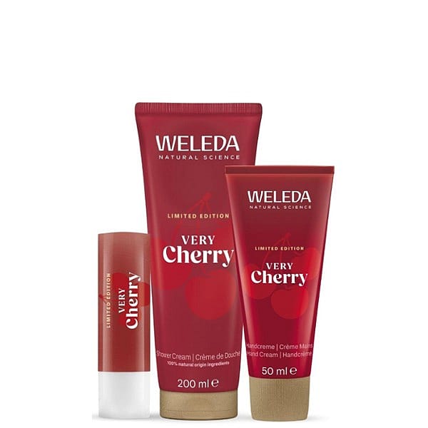 Very Cherry Gift Set components