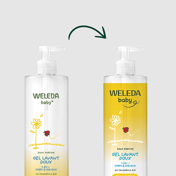 Gel lavant doux Calendula sans parfum