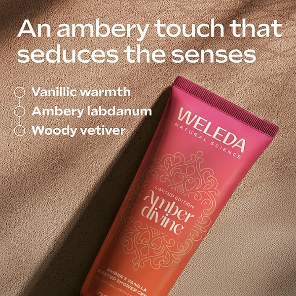 An ambery touch that seduces the senses