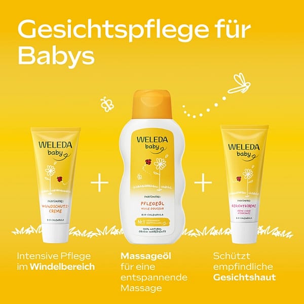 Calendula Gesichtspflege für babys