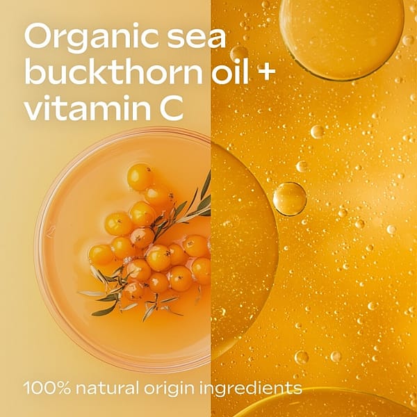 Organic sea buckthorn oil + vitamin C