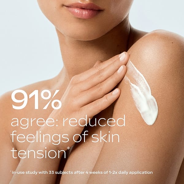 91% agree: reduced feelings of skin tension