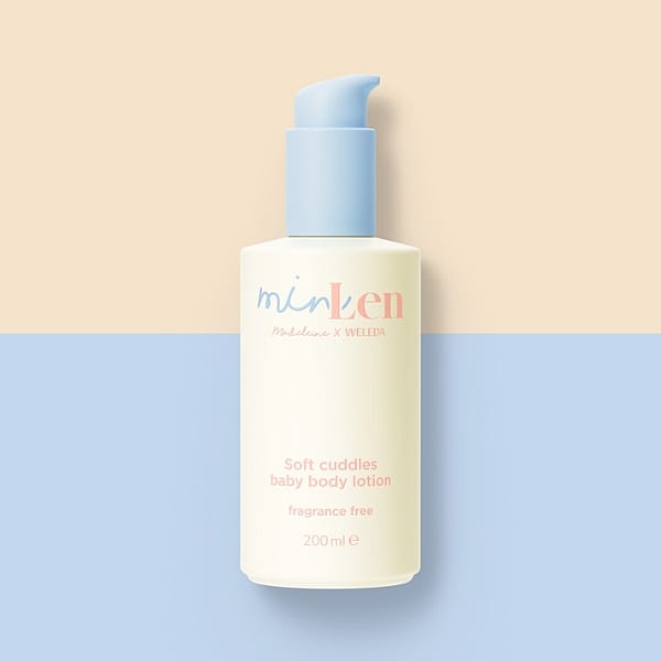 minLen Soft Cuddles Baby Body Lotion