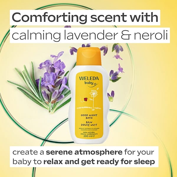 Comforting scent with calming lavender and neroli