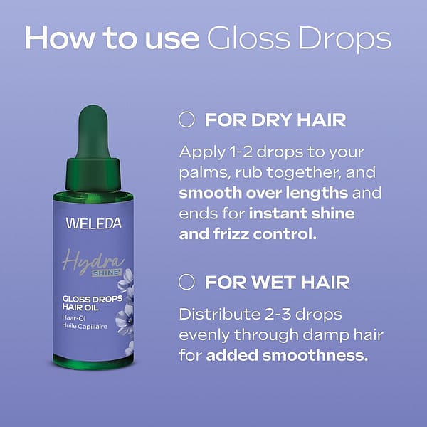 How to use gloss drops