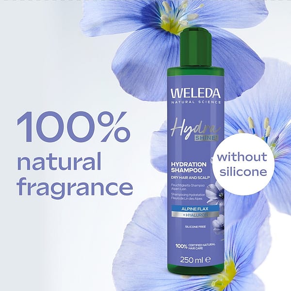 hydrashine shampoo natural fragrance